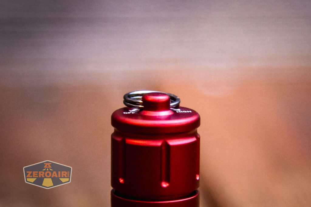 Olight iThx Keychain flashlight split ring