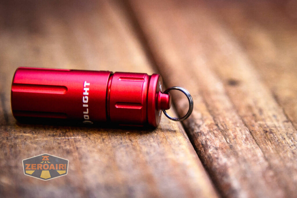 Olight iThx Keychain flashlight split ring