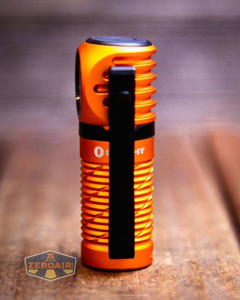 Olight Perun 2 Mini Headlamp pocket clip