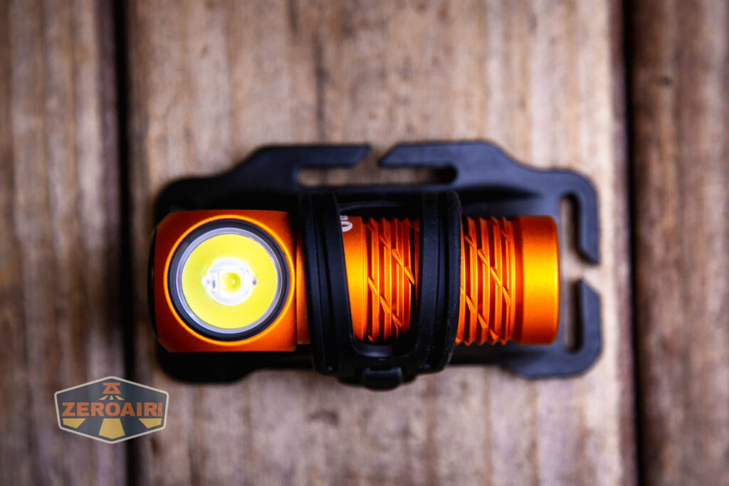 Olight Perun 2 Mini Headlamp headband mount