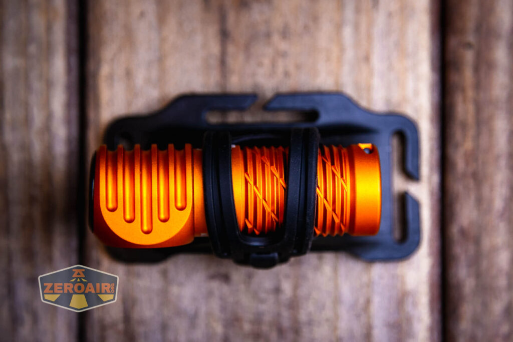 Olight Perun 2 Mini Headlamp headband mount