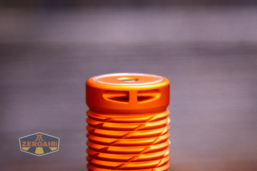 Olight Perun 2 Mini Headlamp lanyard hole