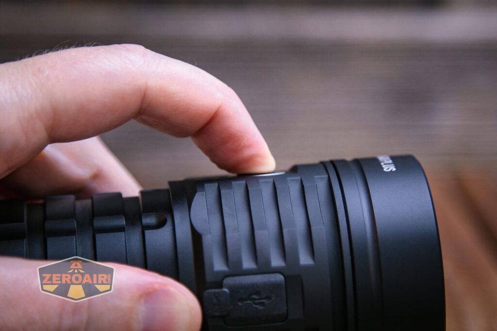 Sofirn Q8 Plus flashlight e-switch actuation