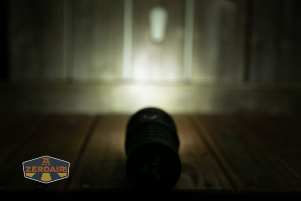 Sofirn Q8 Plus flashlight emitters on