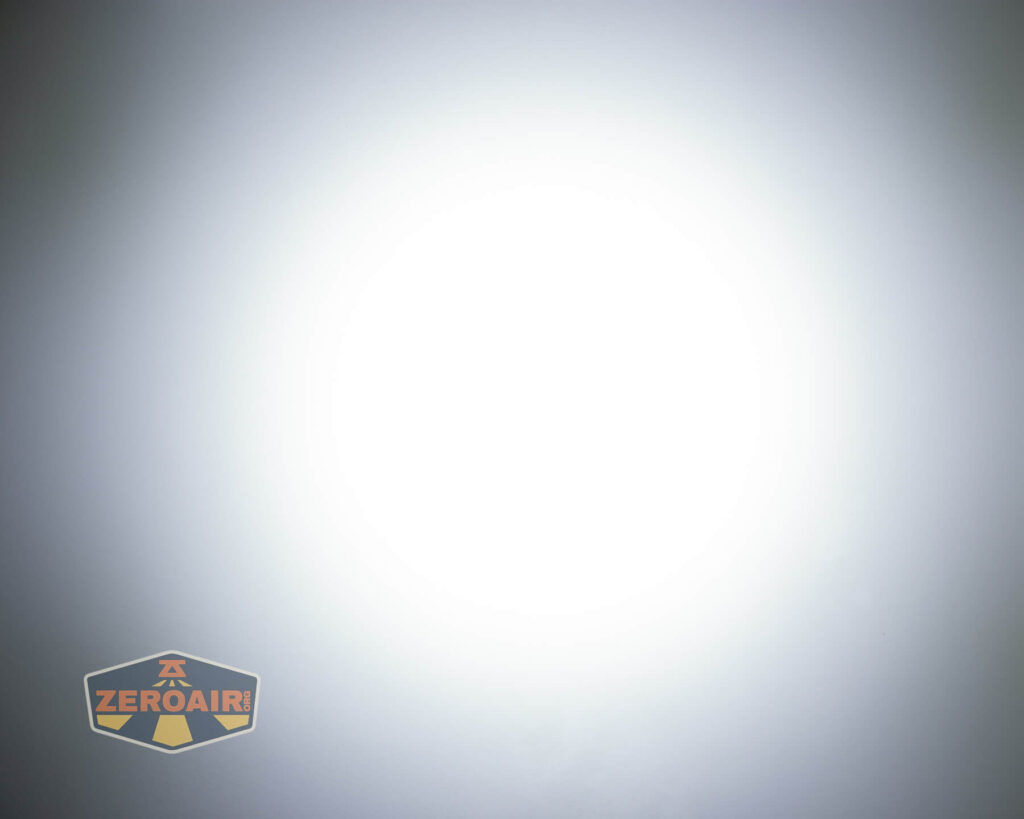 beamshots on ceiling