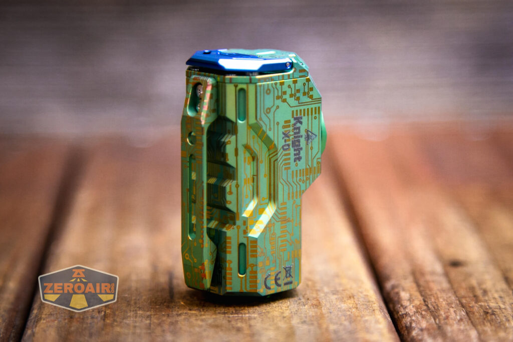 Wuben X-0 Knight titanium flashlight pocket clip