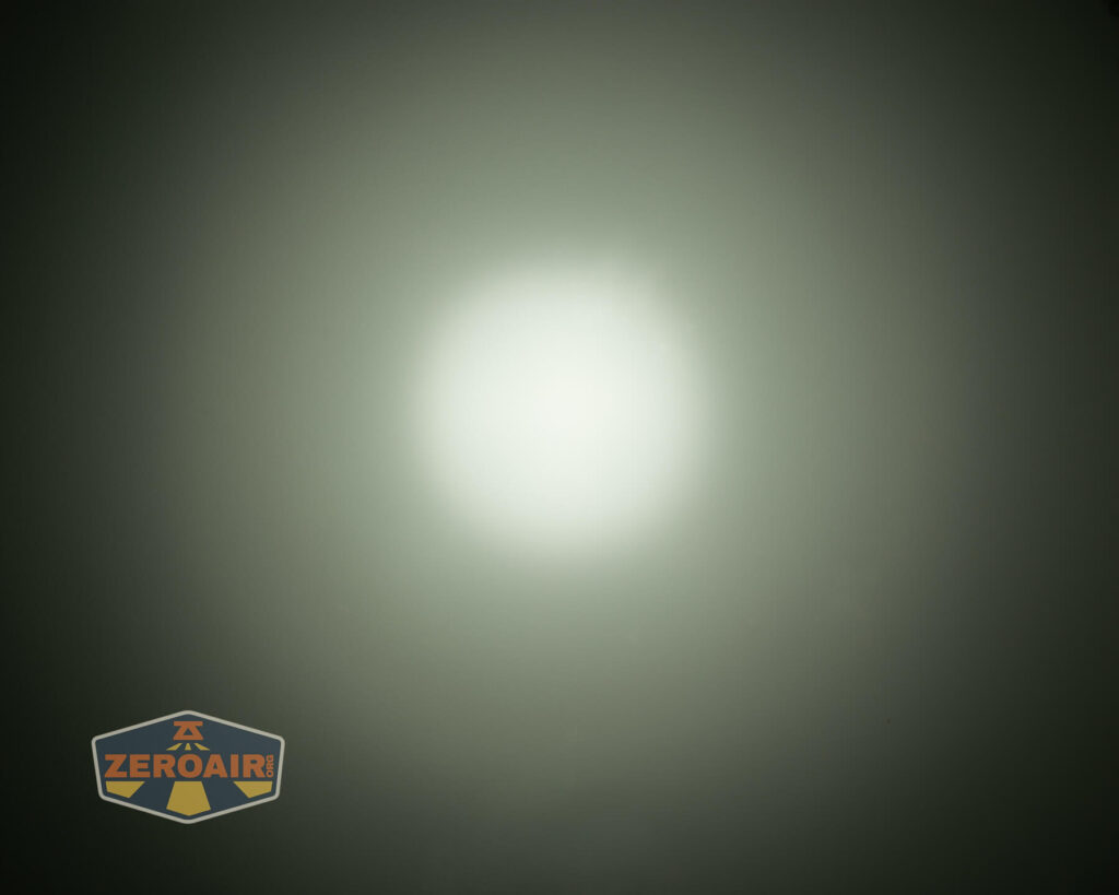 beamshots on ceiling