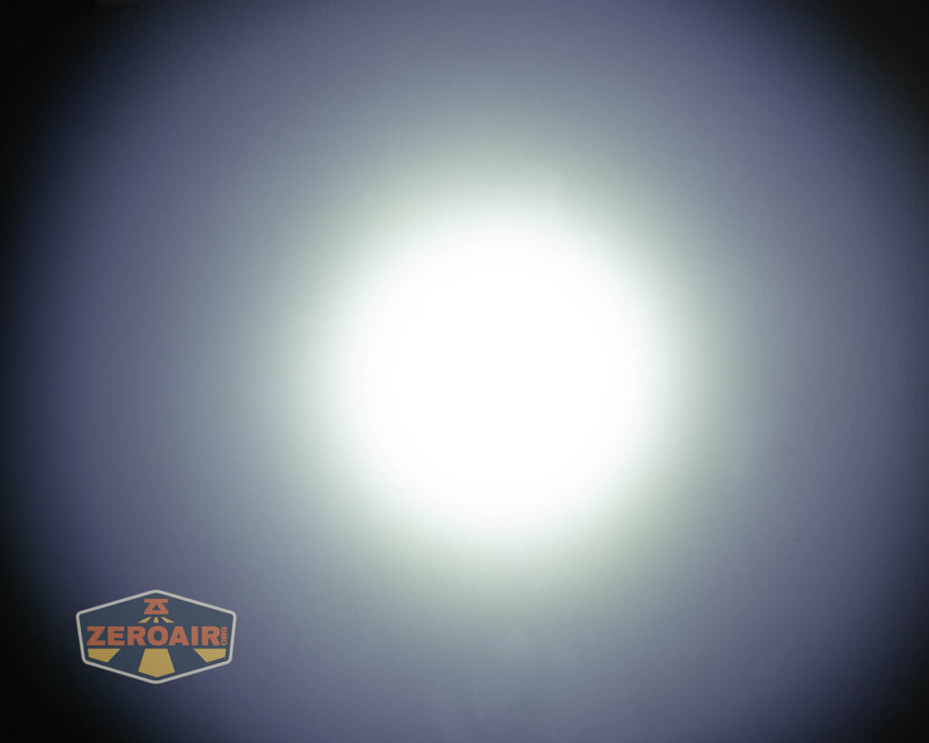 beamshots on ceiling