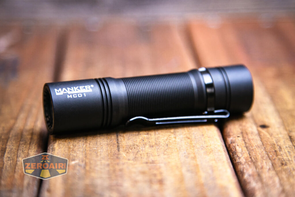 Manker MC01 flashlight 