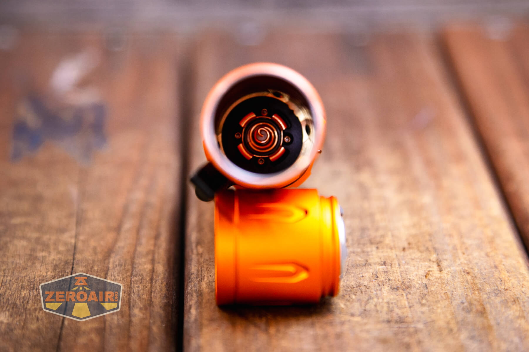 Olight Warrior 3S Orange Flashlight Review - ZeroAir Reviews