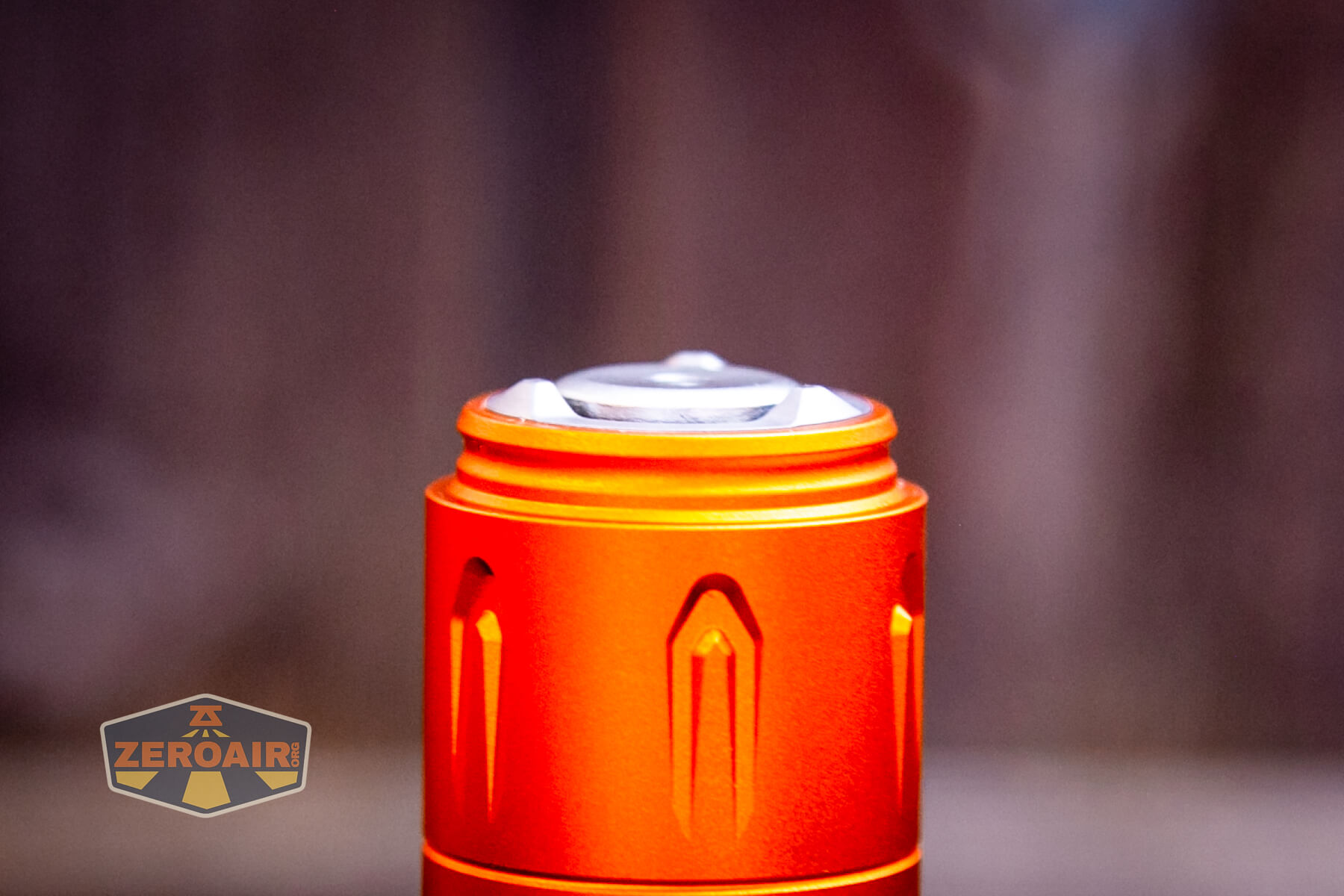 Olight Warrior 3S Orange Flashlight Review - ZeroAir Reviews