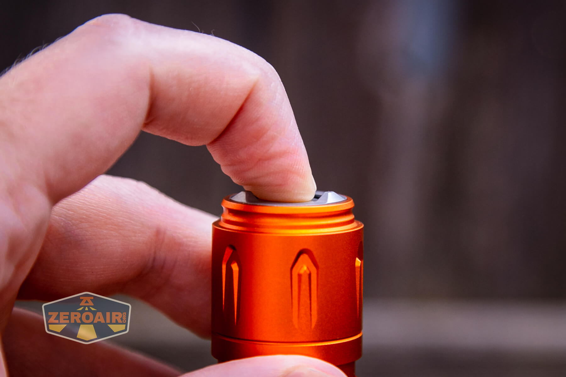 OLIGHT WARRIOR 3S オレンジ Olight Warrior 3S Orange Flashlight Review - ZeroAir Reviews