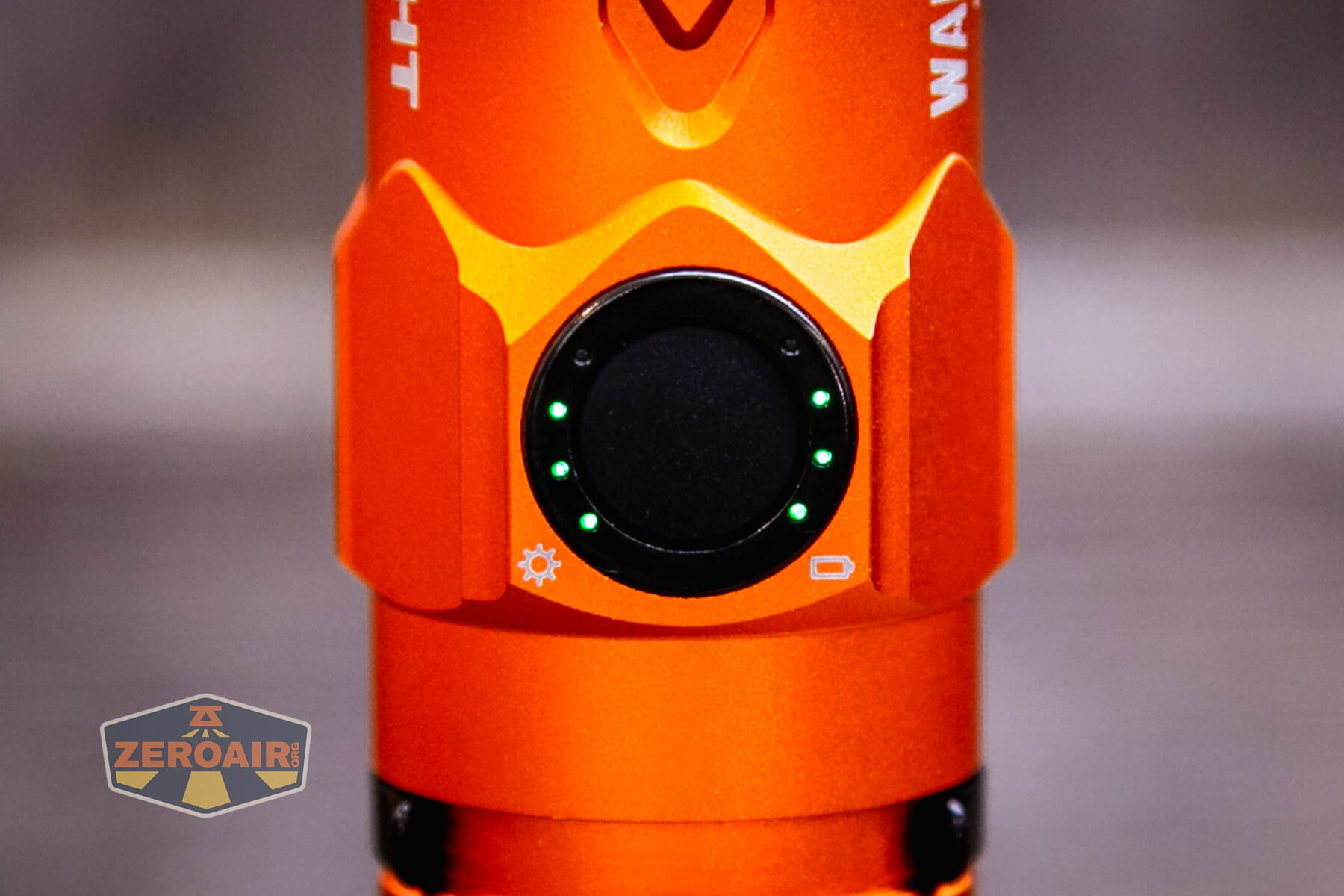 Olight Warrior 3S Orange Flashlight Review - ZeroAir Reviews