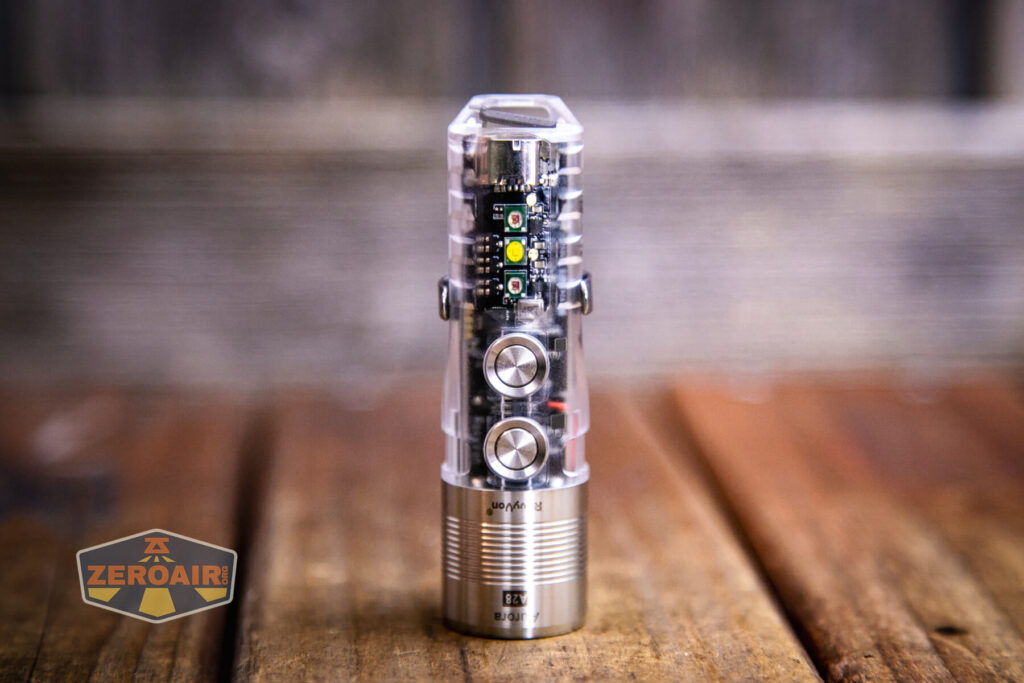 RovyVon A28 keychain flashlight pocket clip WRONG