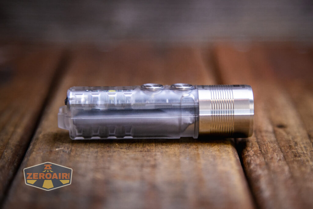 RovyVon A28 keychain flashlight dual e-switch