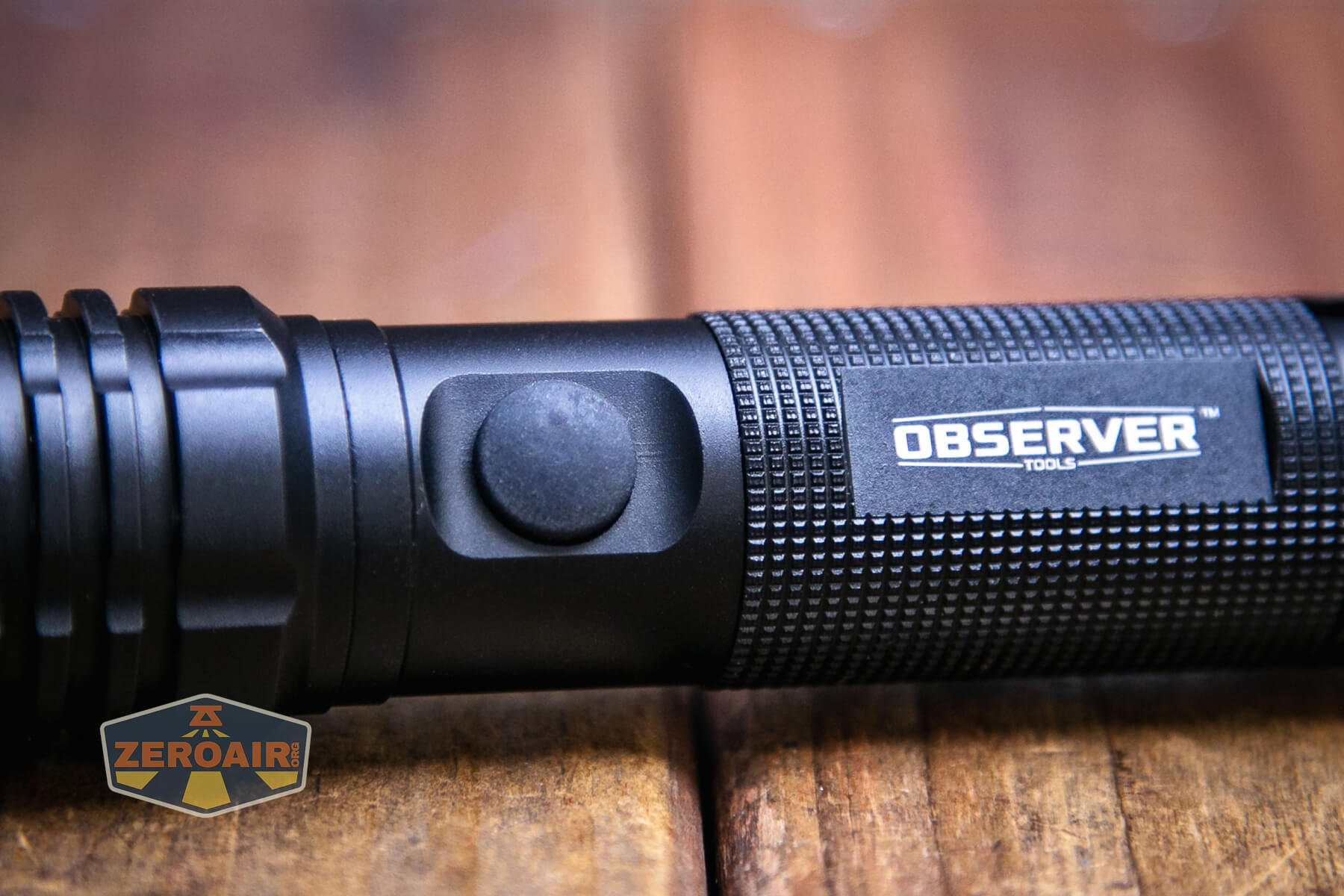 Observer FL1000 Zoomie flashlight e-switch