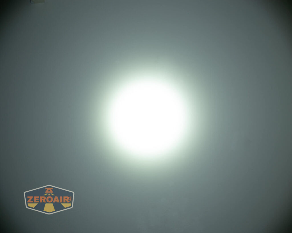 beamshots on ceiling