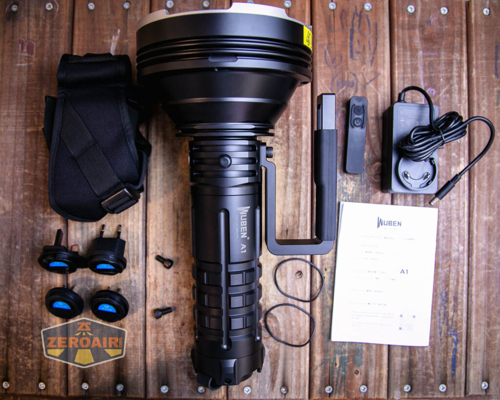 Wuben A1 Spotlight what's included