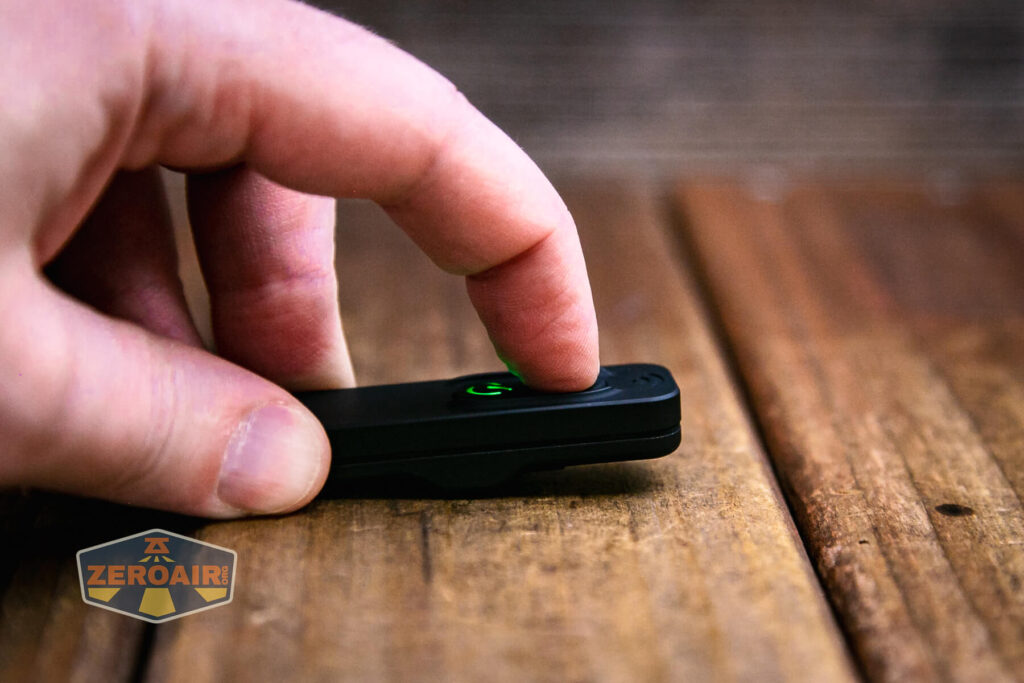 Wuben A1 Spotlight remote control switch actuation