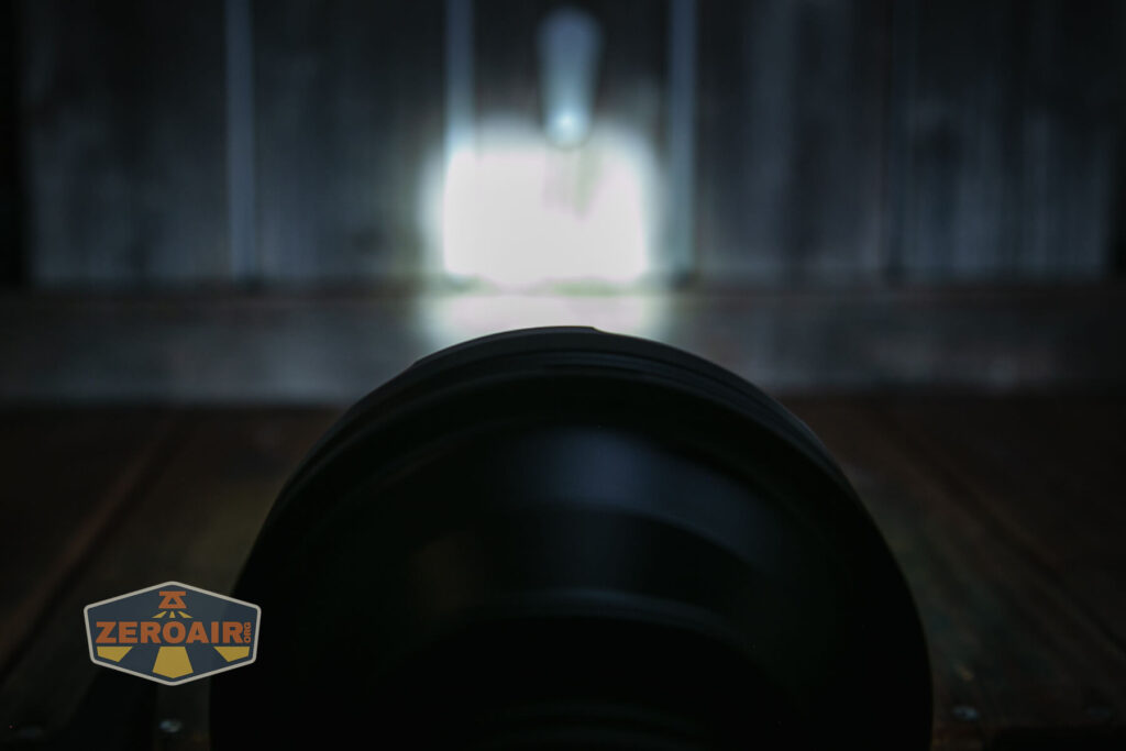 Wuben A1 Spotlight emitters on