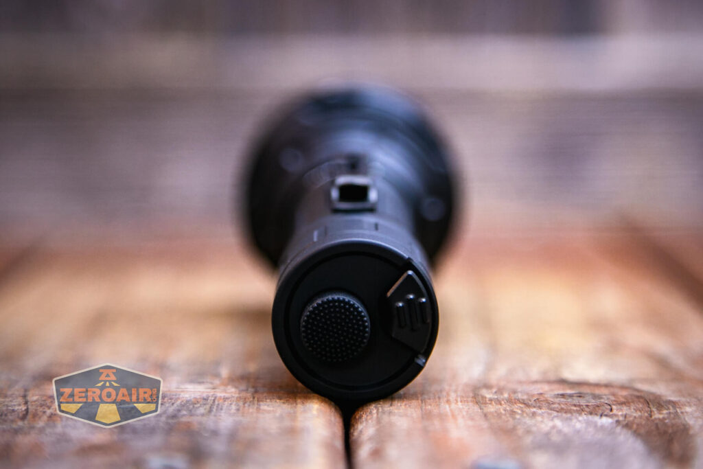 Acebeam Defender P18 tactical flashlight tailcap