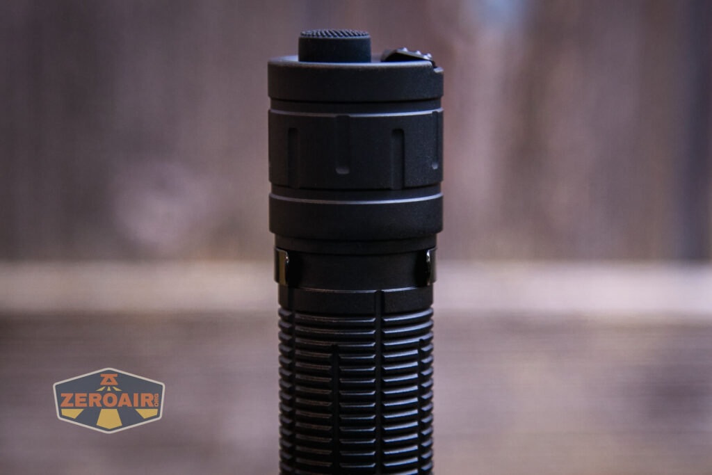 Acebeam Defender P18 tactical flashlight pocket clip