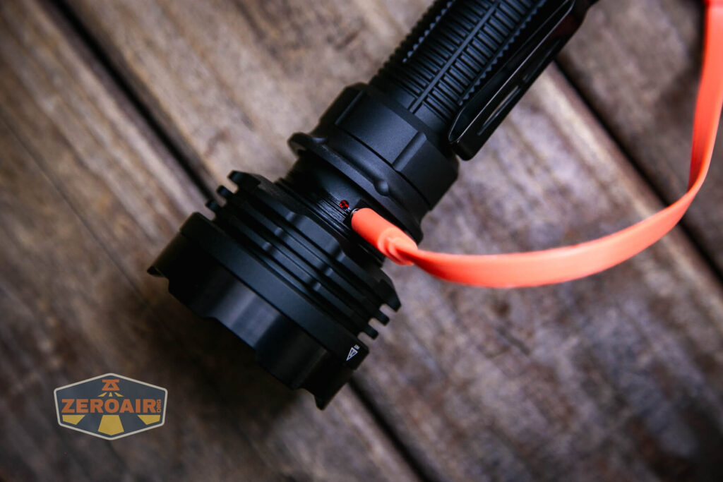 Acebeam Defender P18 tactical flashlight charging light