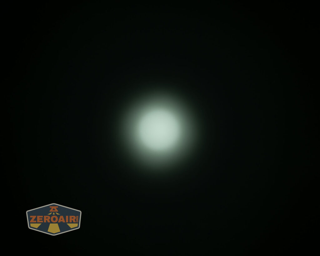 beamshots on ceiling