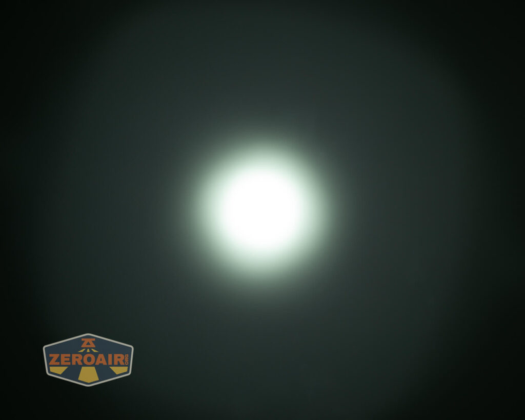 beamshots on ceiling