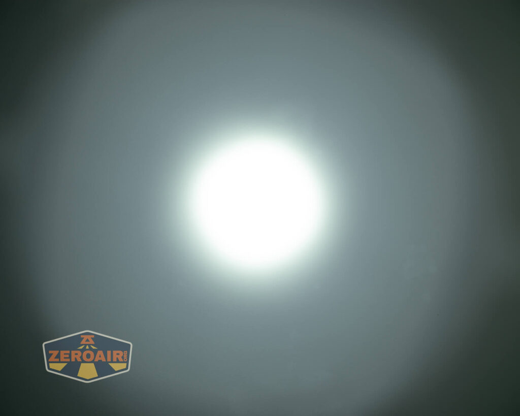 beamshots on ceiling