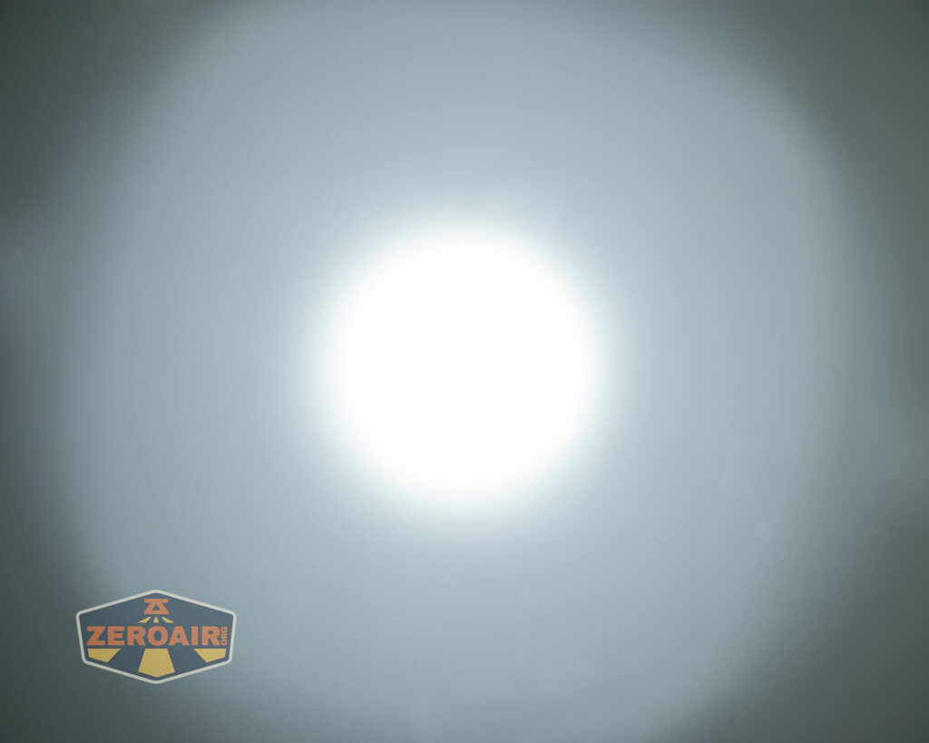 beamshots on ceiling