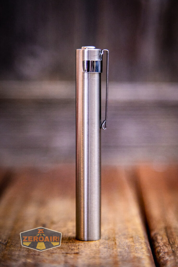 showing all sides and pocket clip