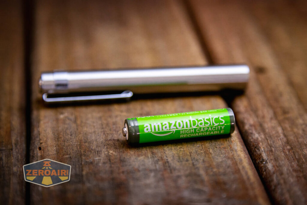 KillzoneFlashlights.com BLF-348 Nichia 519a flashlight with aaa cell