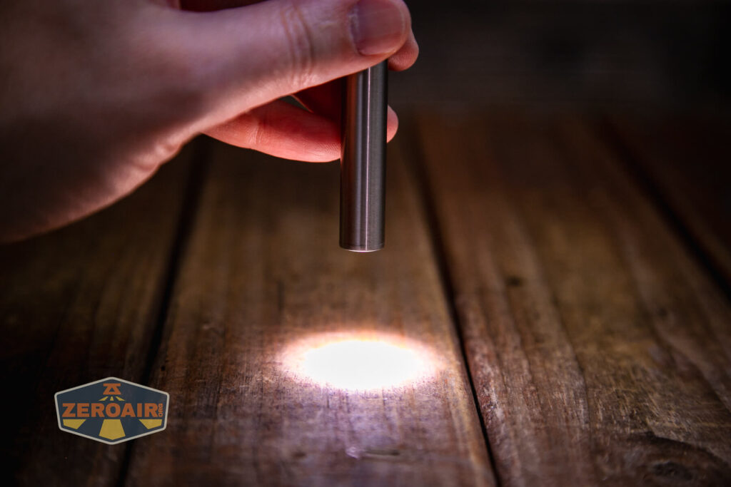 KillzoneFlashlights.com BLF-348 Nichia 519a flashlight beautiful beam