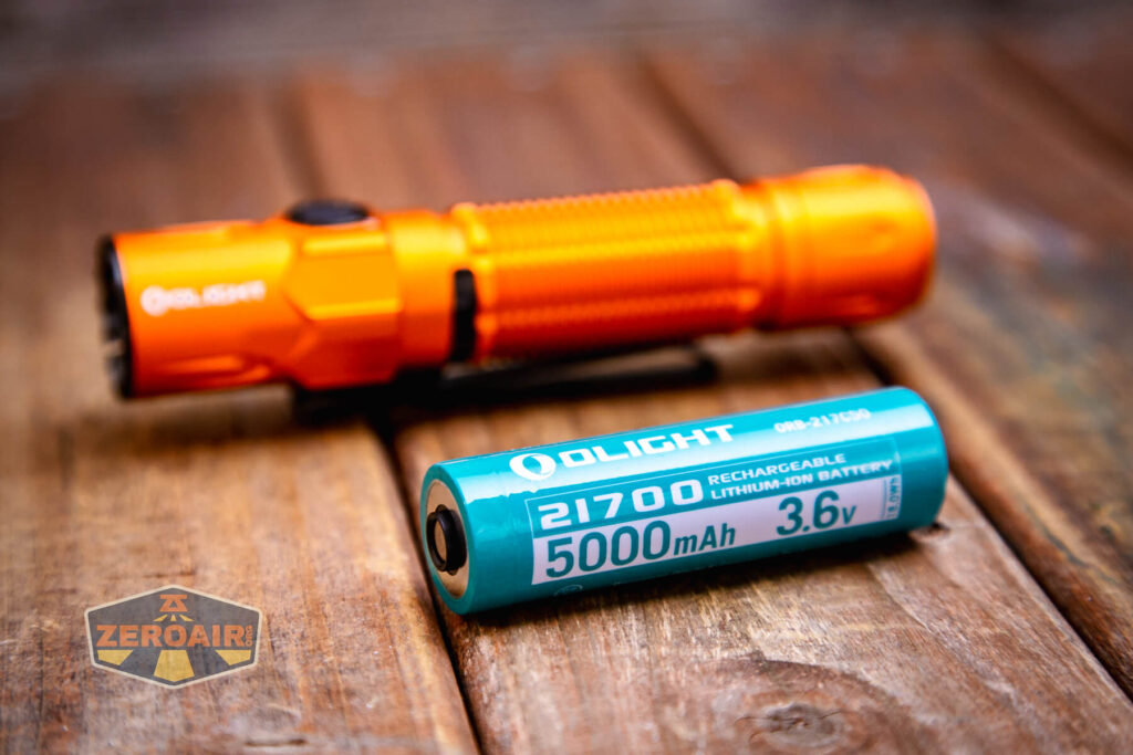 Olight Warrior 3S Orange Flashlight Review - ZeroAir Reviews