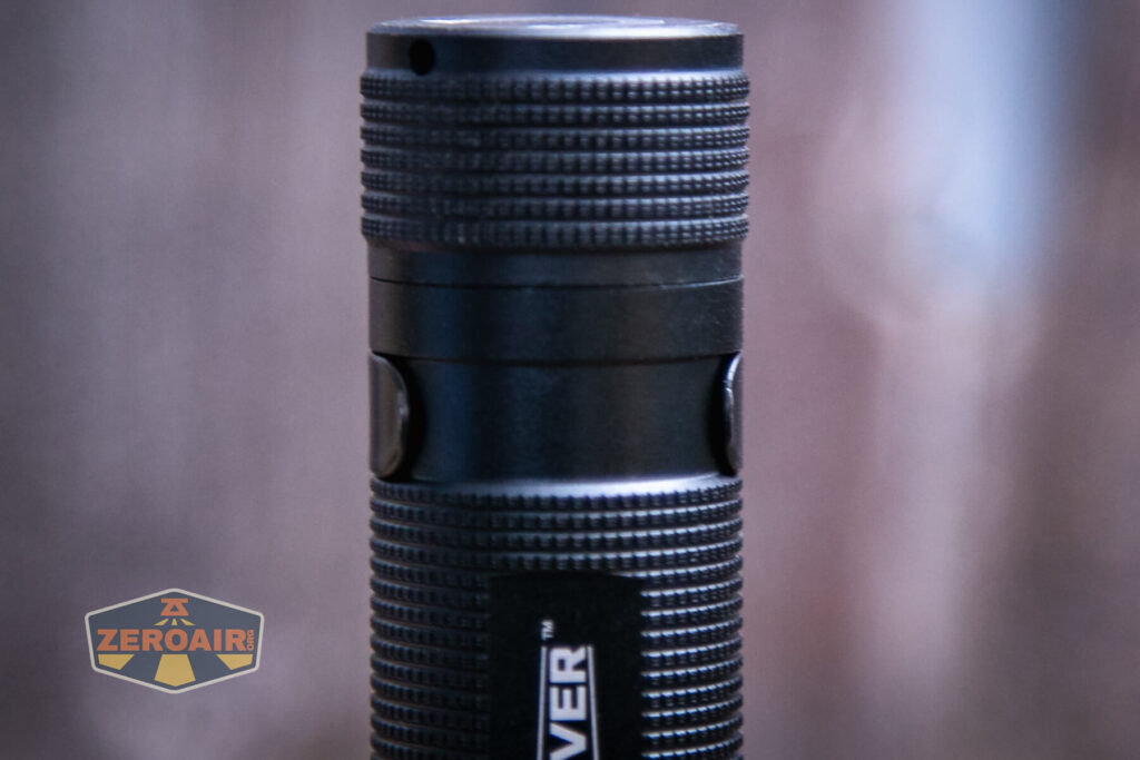 Observer FL1000 Zoomie flashlight clip hug!