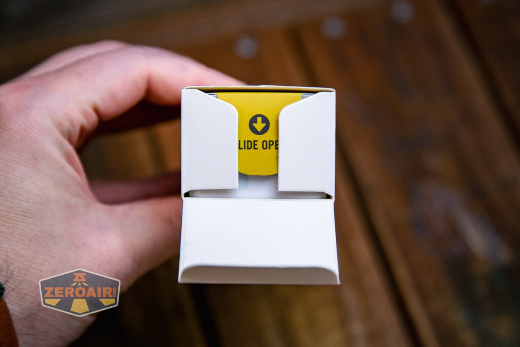 Olight Warrior Mini 2 Black Lava flashlight box