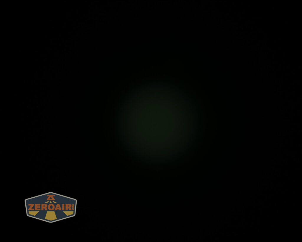 beamshots on ceiling