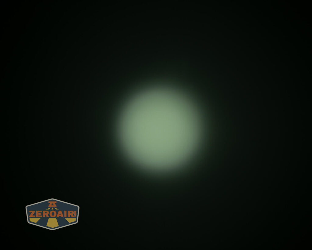 beamshots on ceiling