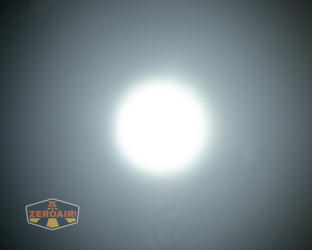 beamshots on ceiling