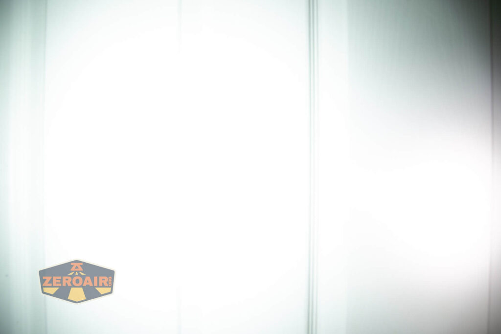 beamshots on door (at 1') compared to nichia 219b 4500K