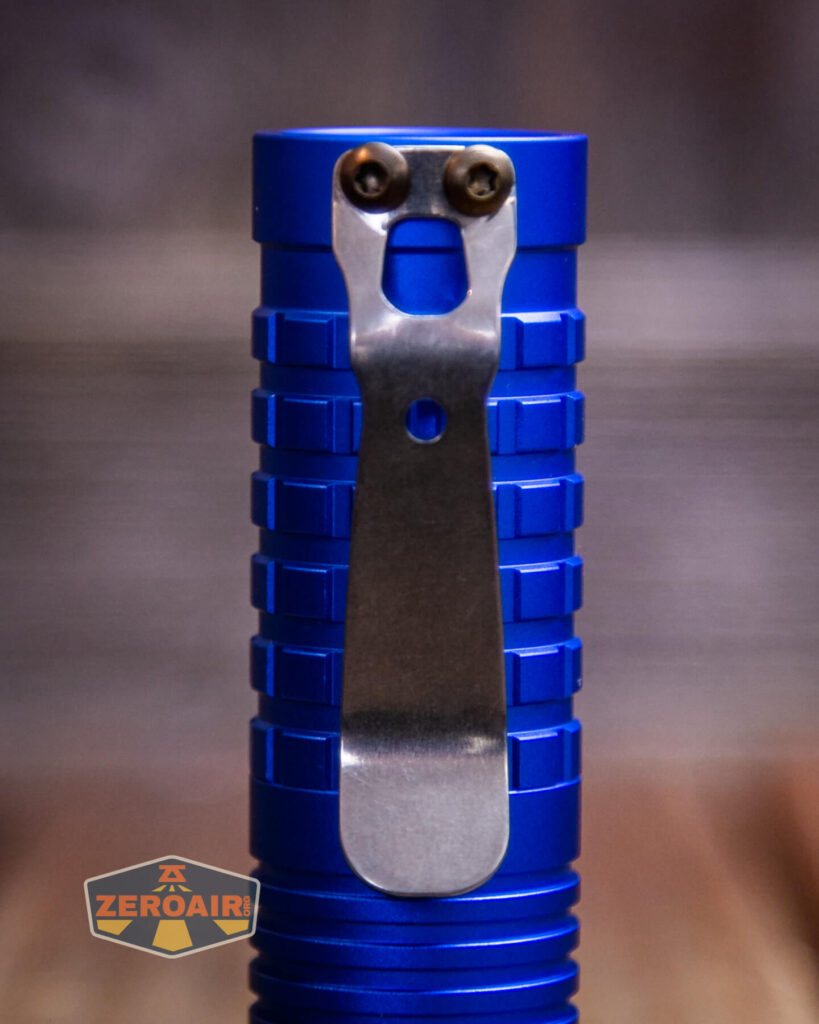 ReyLight Dawn Aluminum 18350 flashlight pocket clip