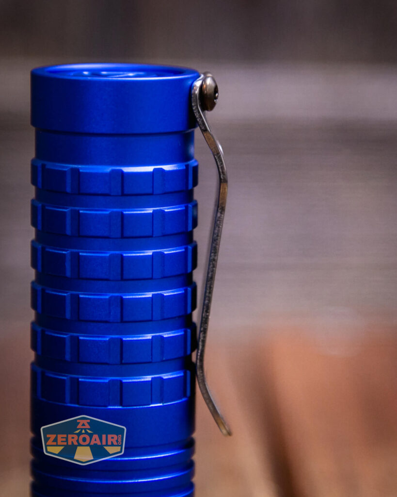 ReyLight Dawn Aluminum 18350 flashlight pocket clip