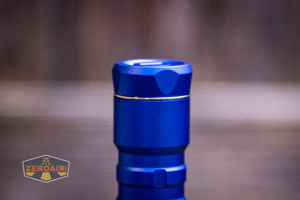 ReyLight LANapple aluminum flashlight pocket clip collar style