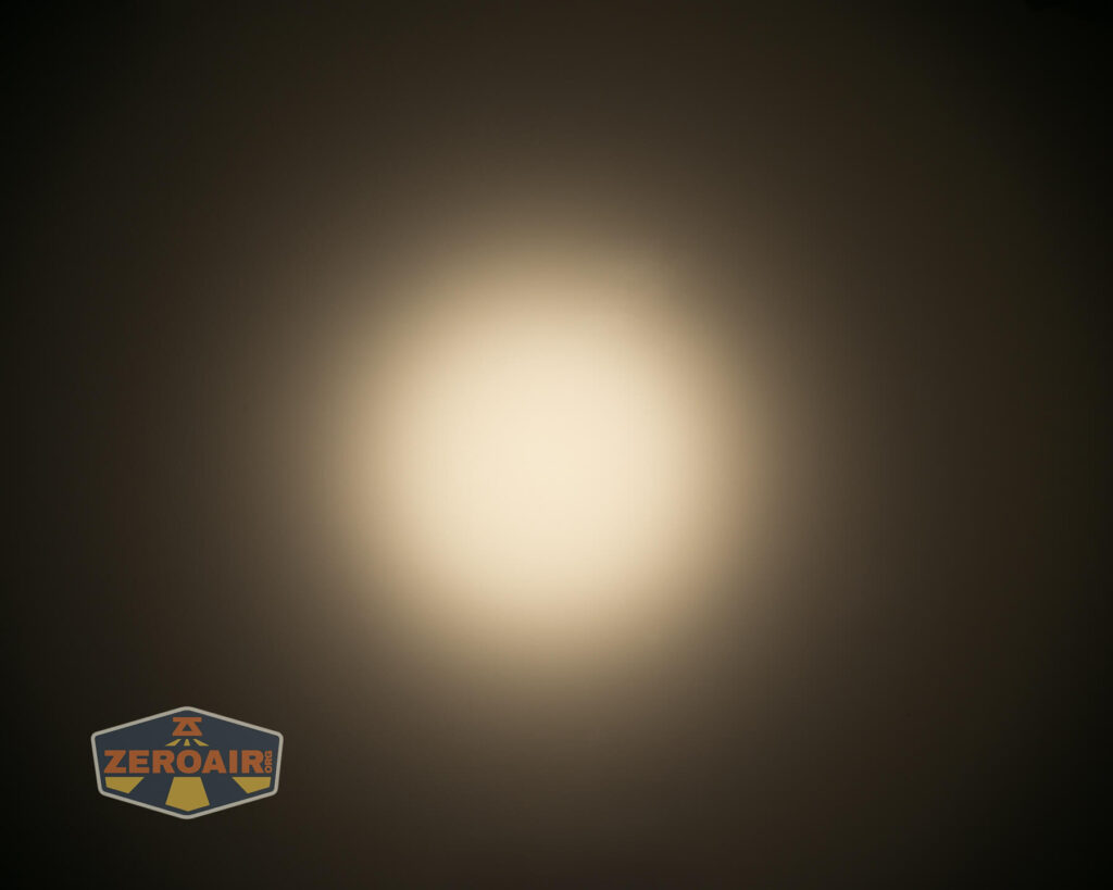 beamshots on ceiling