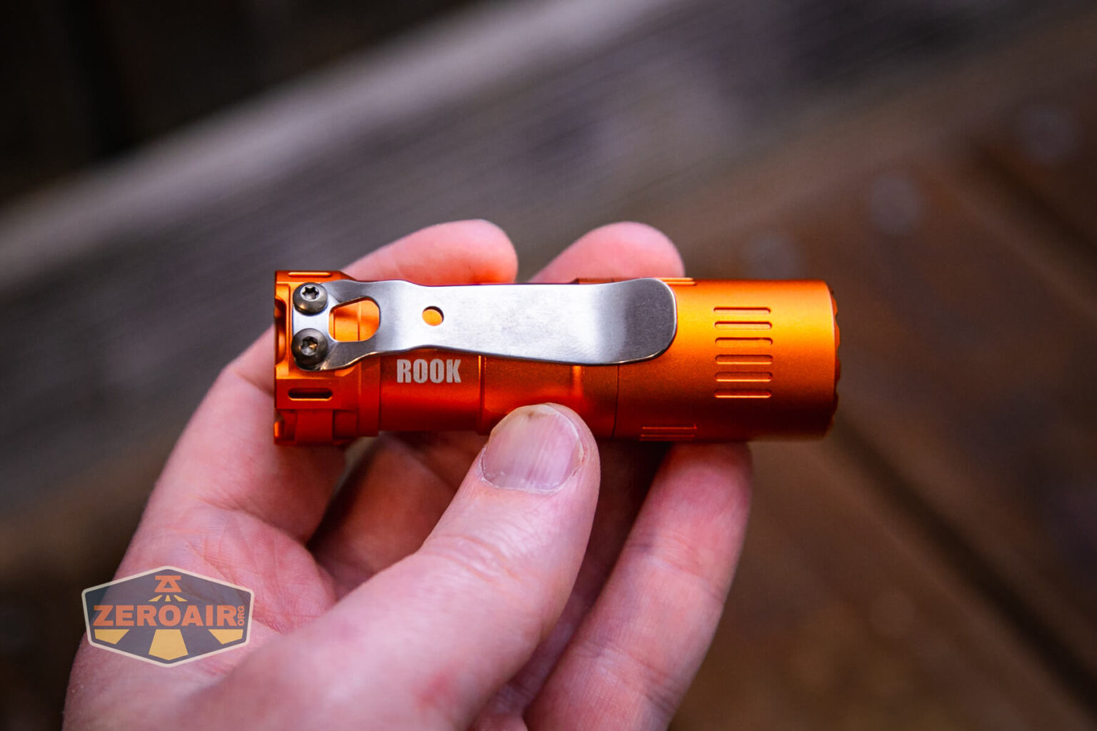 Vosteed x ReyLight Rook Warm White Flashlight Review - ZeroAir Reviews