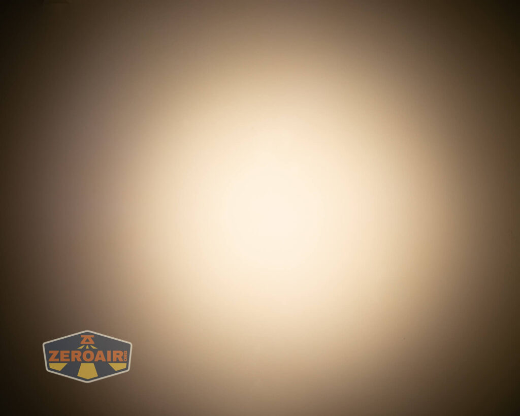 beamshots on ceiling