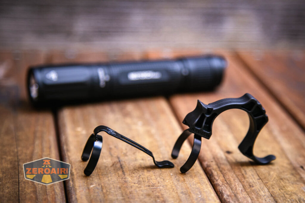 Nextorch E52C 21700 Rechargeable High Performance Flashlight Nextorch FR-2 tactical clip