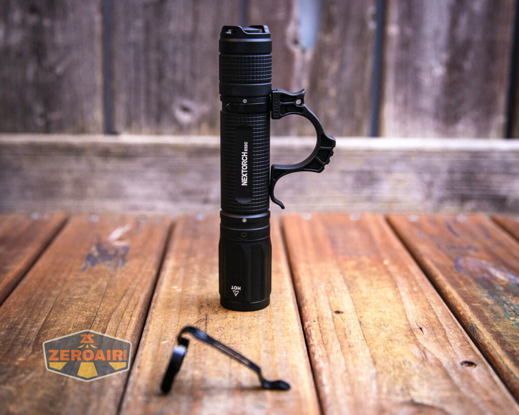 Nextorch E52C 21700 Rechargeable High Performance Flashlight Nextorch FR-2 tactical clip