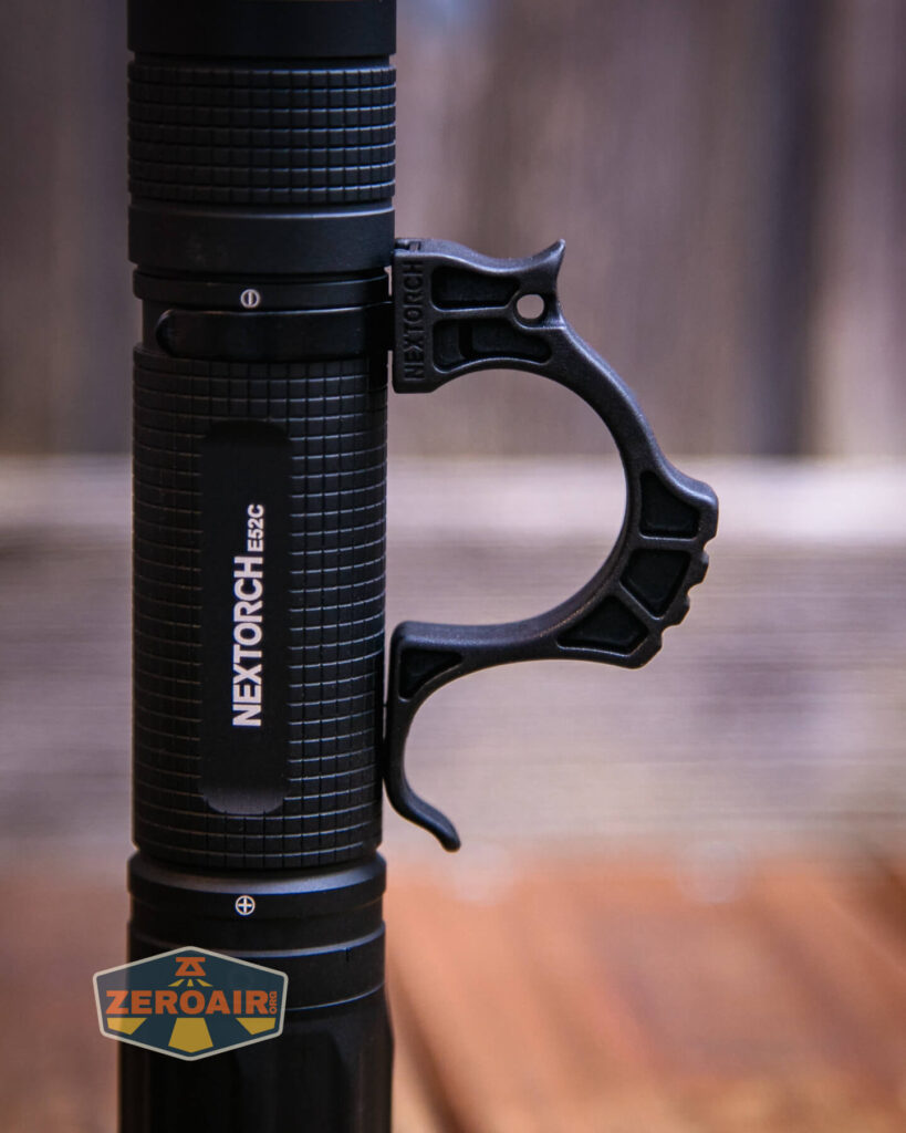 Nextorch E52C 21700 Rechargeable High Performance Flashlight Nextorch FR-2 tactical clip